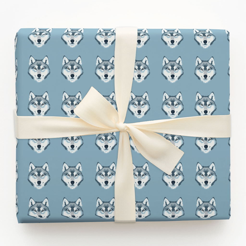 Glacier Growl - Wrapping Paper - Aspen & Arlo