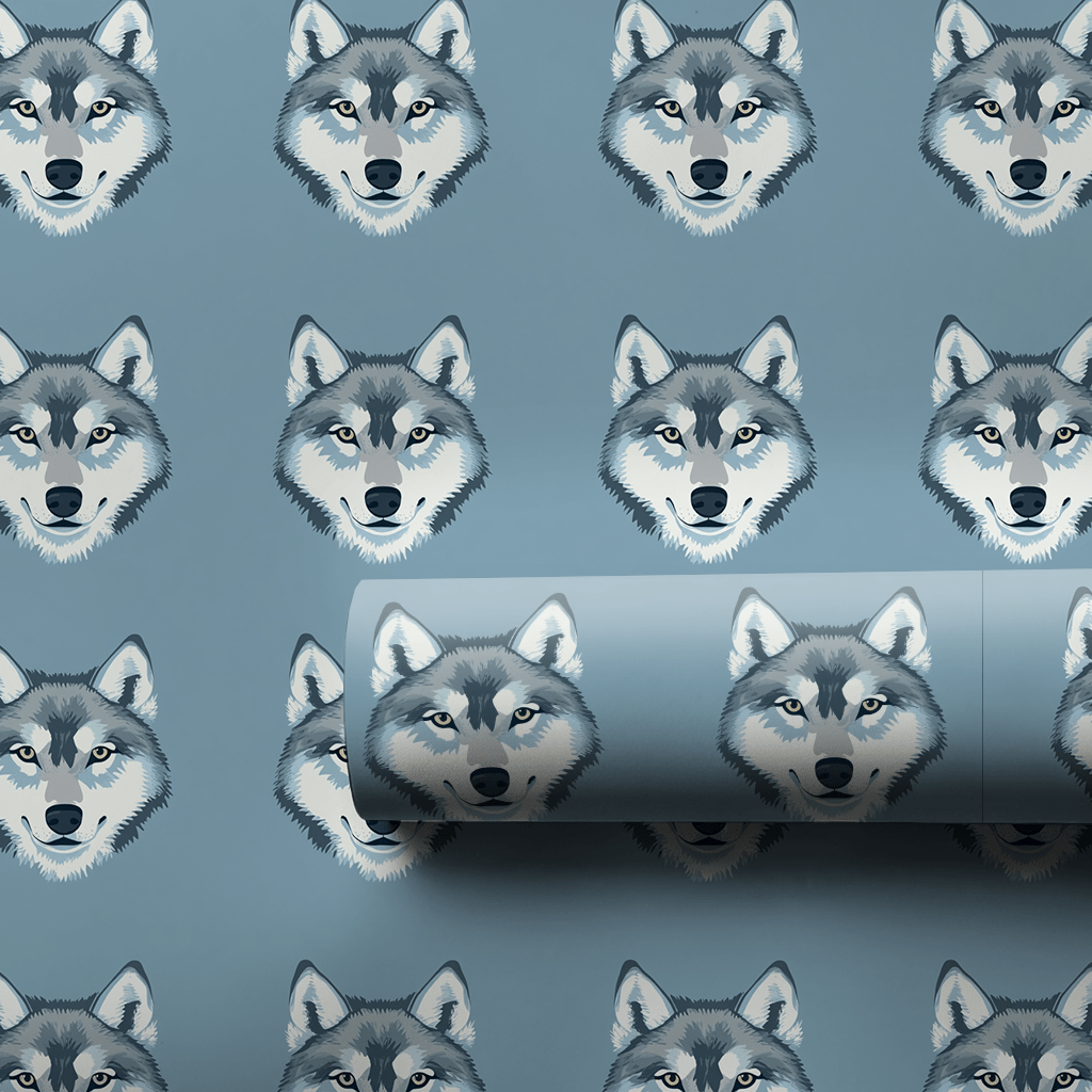 Glacier Growl - Wrapping Paper - Aspen & Arlo