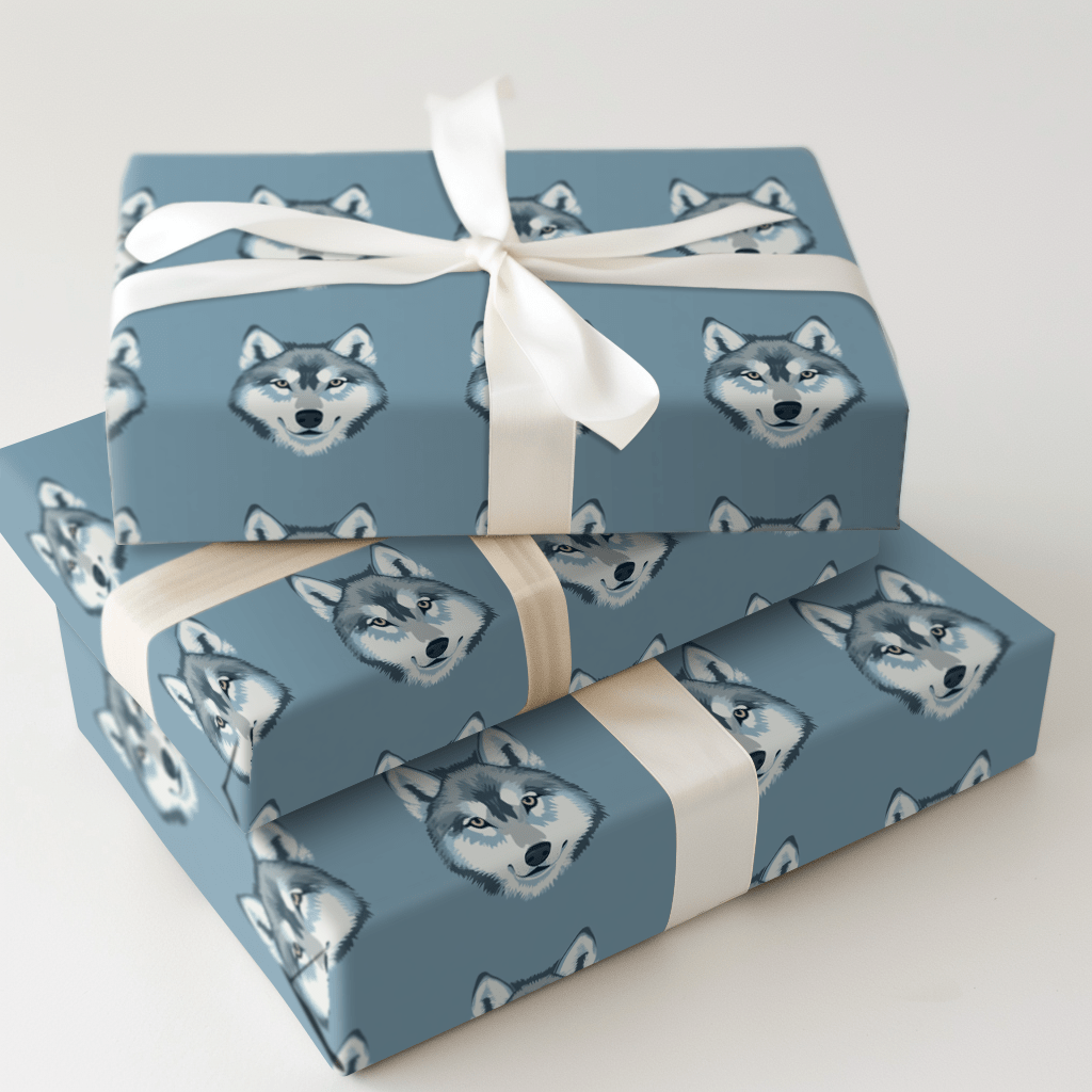 Glacier Growl - Wrapping Paper - Aspen & Arlo