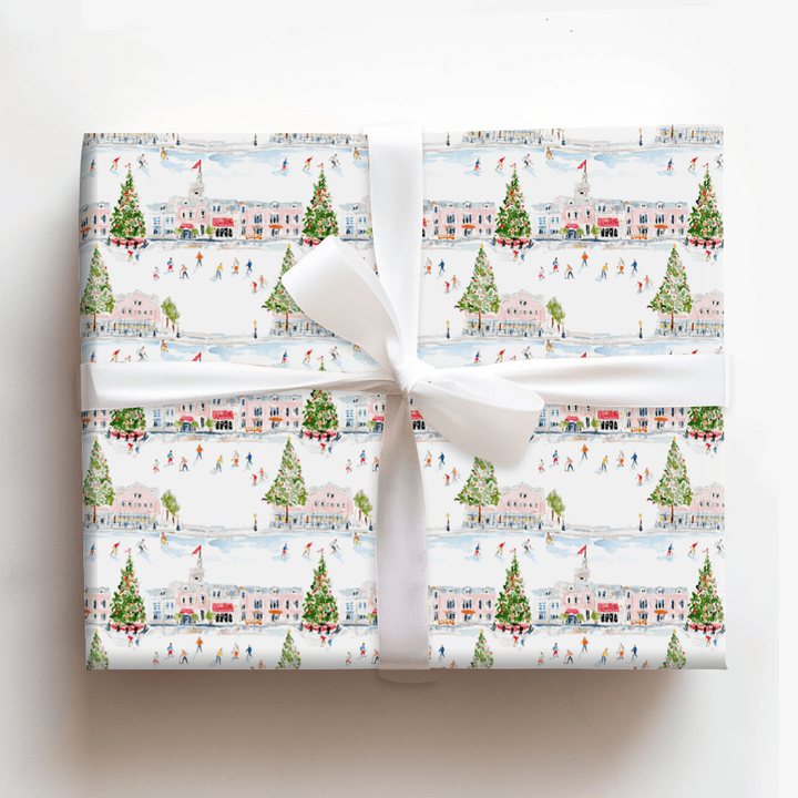 Frost and Figures - Wrapping Paper - Aspen & Arlo