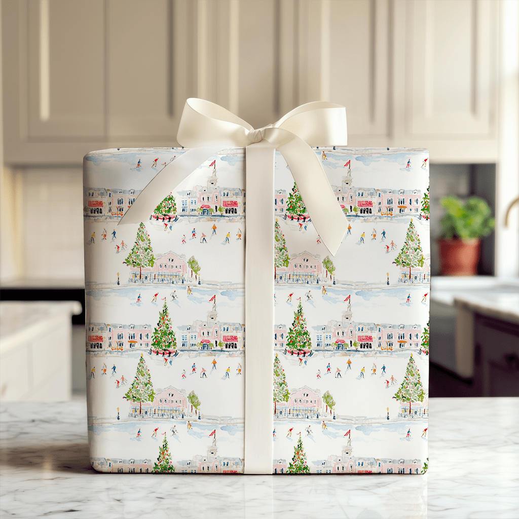 Frost and Figures - Wrapping Paper - Aspen & Arlo