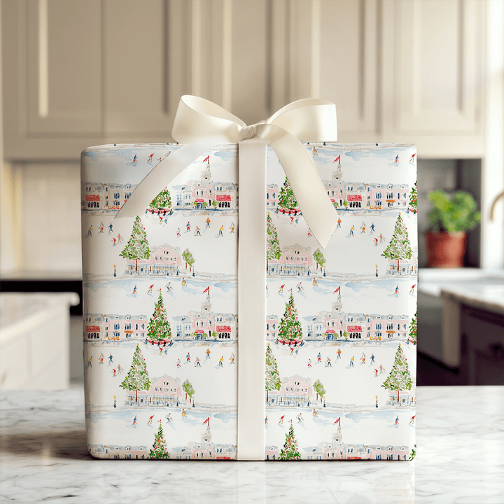 Frost and Figures - Wrapping Paper - Aspen & Arlo