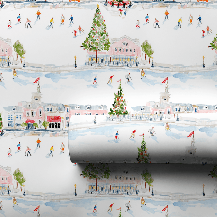 Frost and Figures - Wrapping Paper - Aspen & Arlo