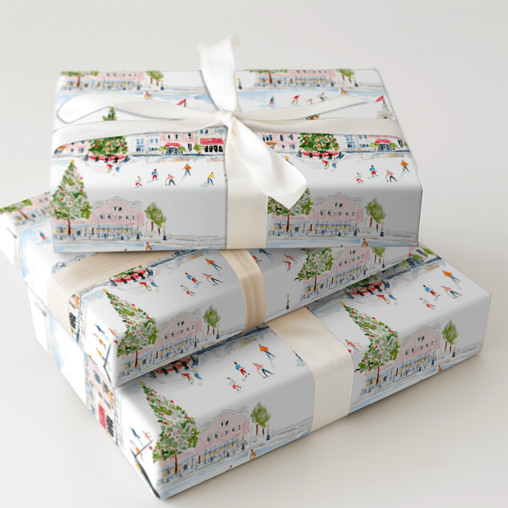 Frost and Figures - Wrapping Paper - Aspen & Arlo