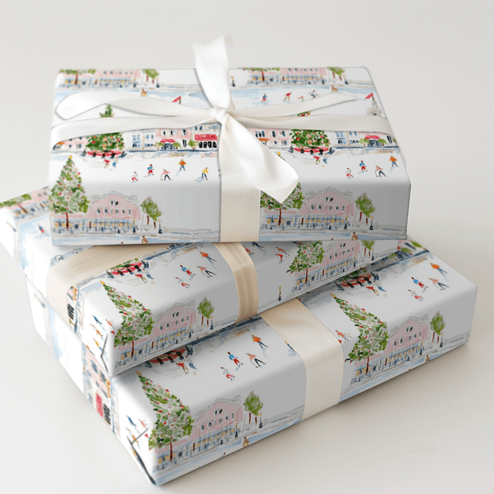 Frost and Figures - Wrapping Paper - Aspen & Arlo