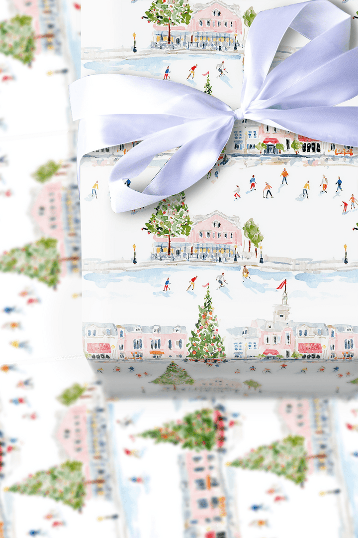 Frost and Figures - Wrapping Paper - Aspen & Arlo
