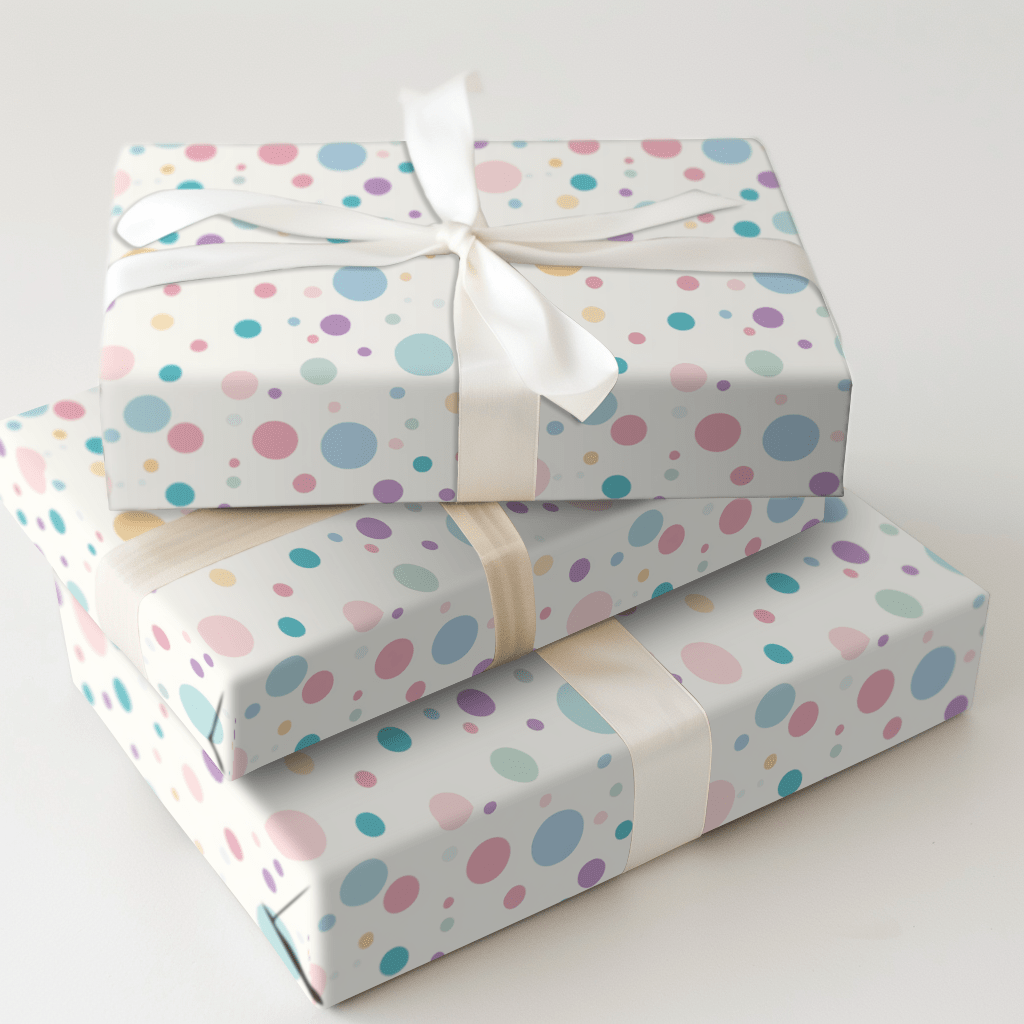 Baby Dots - Wrapping Paper - Aspen & Arlo