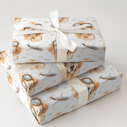 Top Retriever - Wrapping Paper - Aspen & Arlo