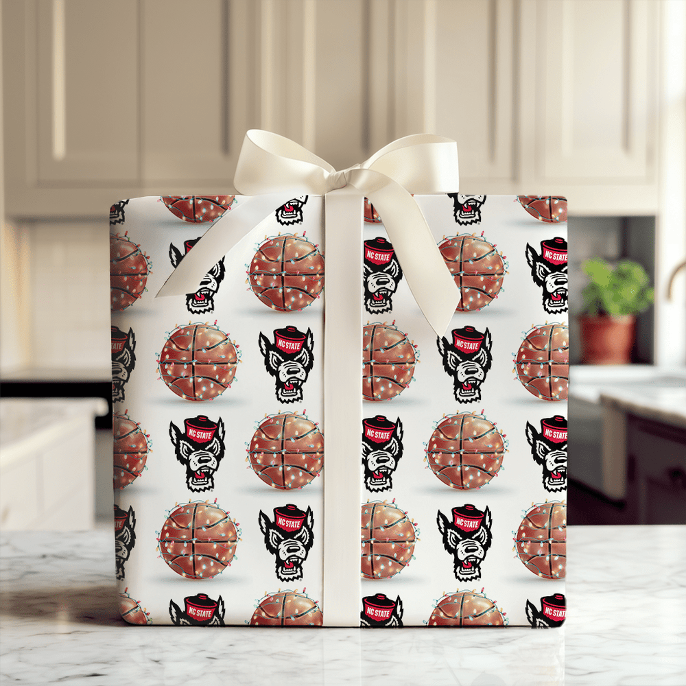 Wolfpack Holiday Slam - Wrapping Paper - Aspen & Arlo