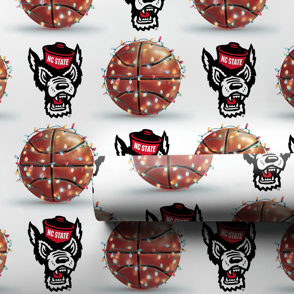 Wolfpack Holiday Slam - Wrapping Paper - Aspen & Arlo