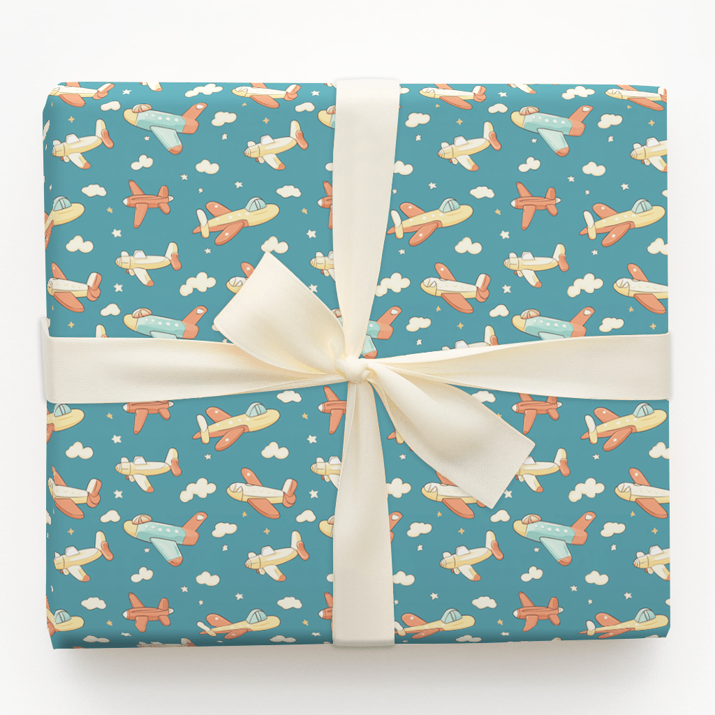 Above the Clouds - Wrapping Paper - Aspen & Arlo