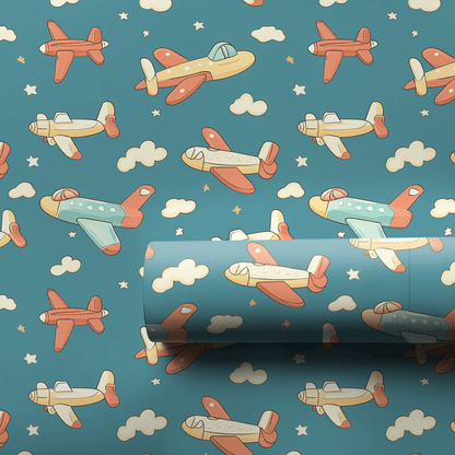 Above the Clouds - Wrapping Paper - Aspen & Arlo