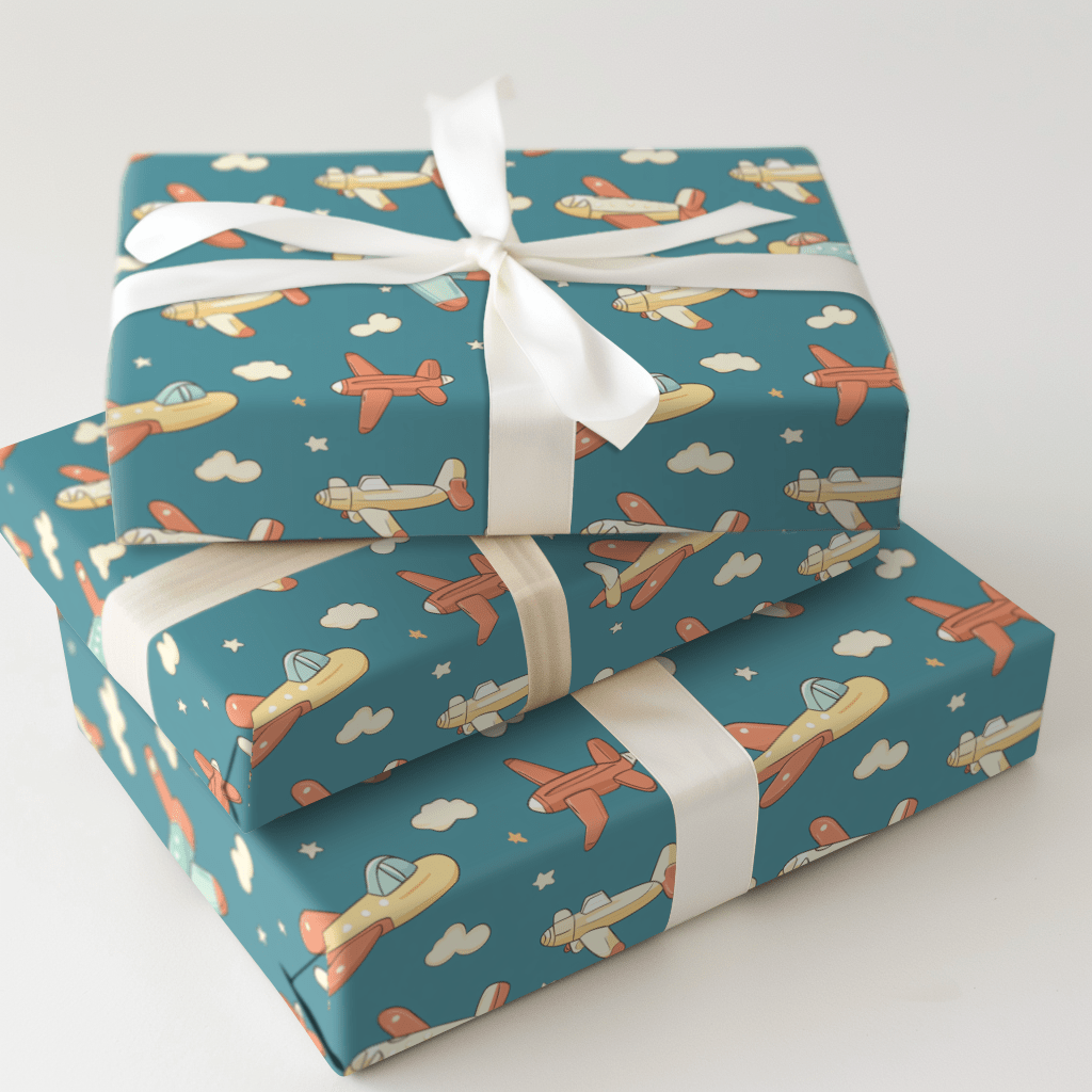 Above the Clouds - Wrapping Paper - Aspen & Arlo