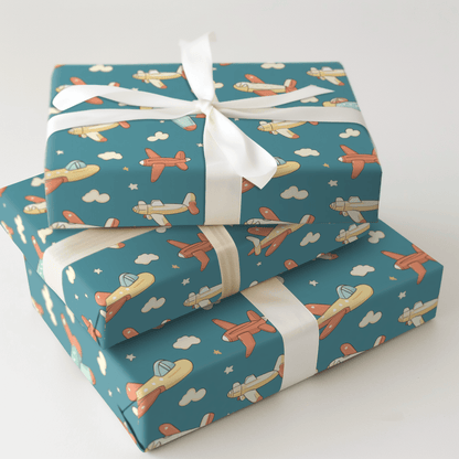 Above the Clouds - Wrapping Paper - Aspen & Arlo