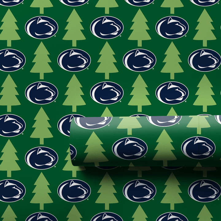 Lion Holiday Pines - Wrapping Paper - Aspen & Arlo