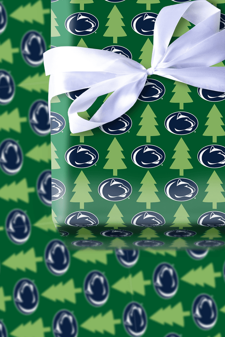 Lion Holiday Pines - Wrapping Paper - Aspen & Arlo
