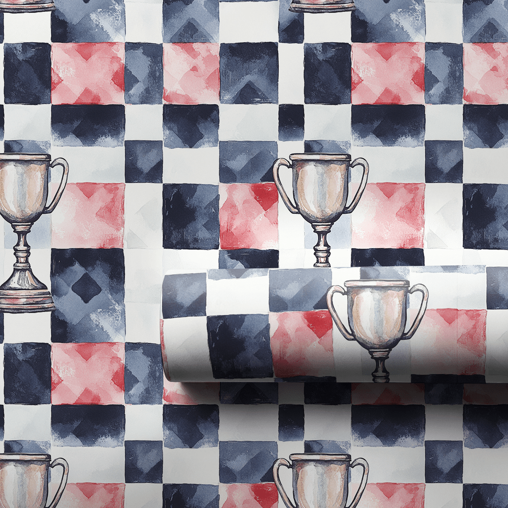 Winners Cup - Wrapping Paper - Aspen & Arlo