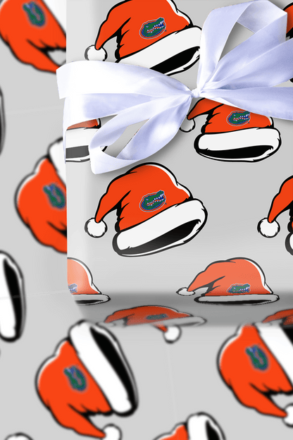 Gator Claus Hat - Wrapping Paper - Aspen & Arlo