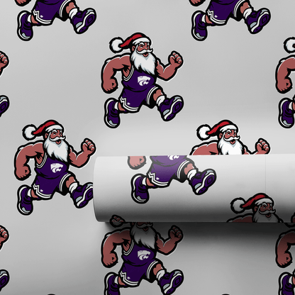 Deck the Court – K - State Style - Wrapping Paper - Aspen & Arlo