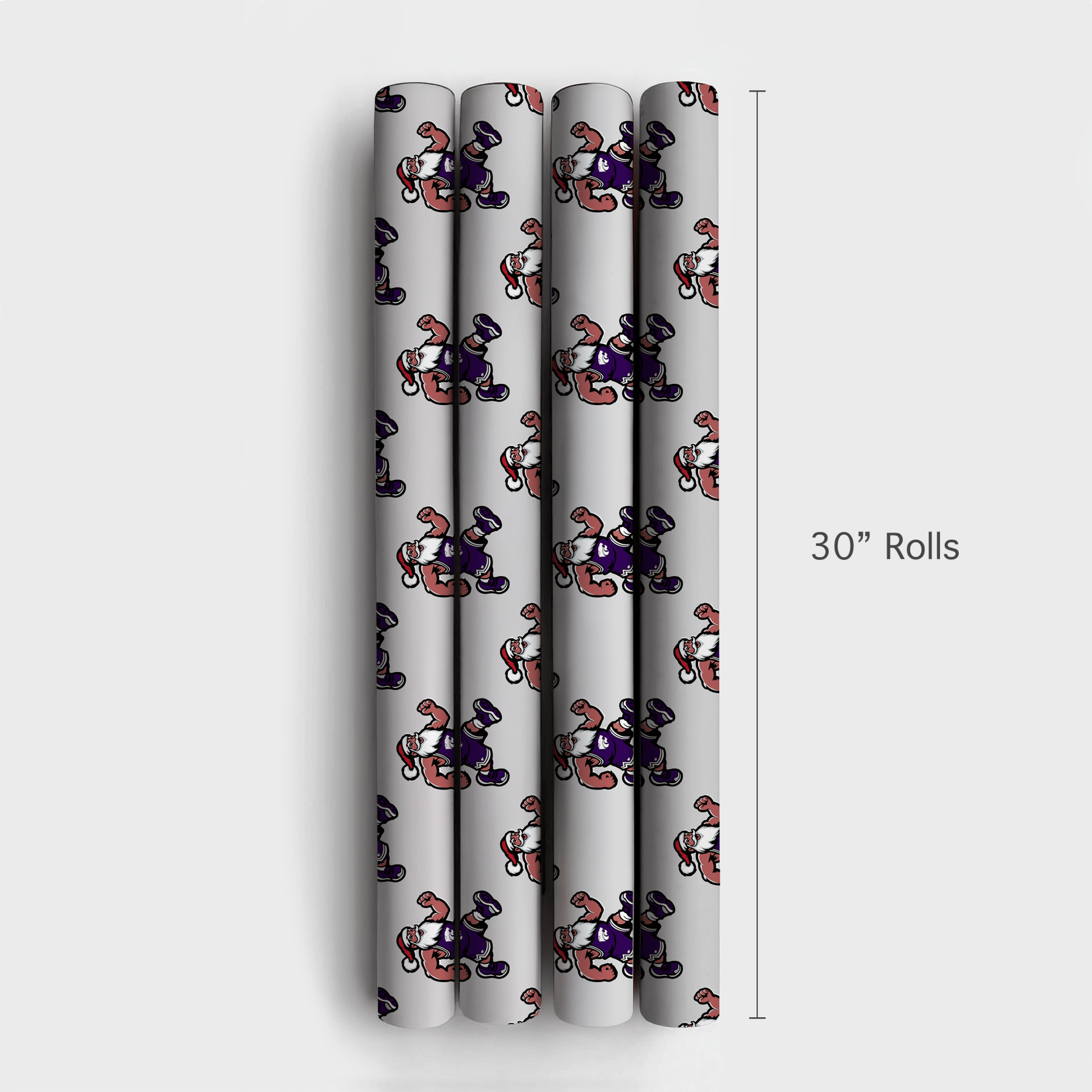 Deck the Court – K - State Style - Wrapping Paper - Aspen & Arlo