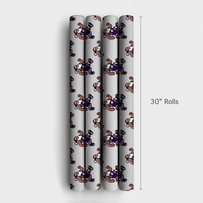 Deck the Court – K - State Style - Wrapping Paper - Aspen & Arlo