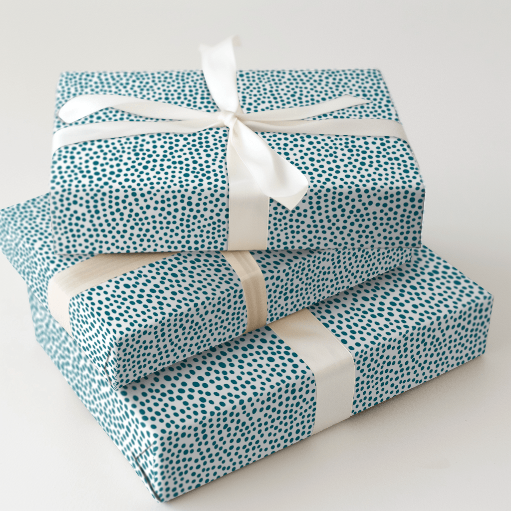 Aqua Dots - Wrapping Paper - Aspen & Arlo