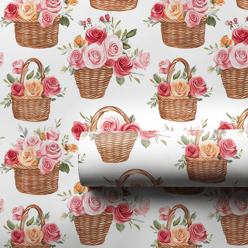 Aisle Flowers - Wrapping Paper - Aspen & Arlo