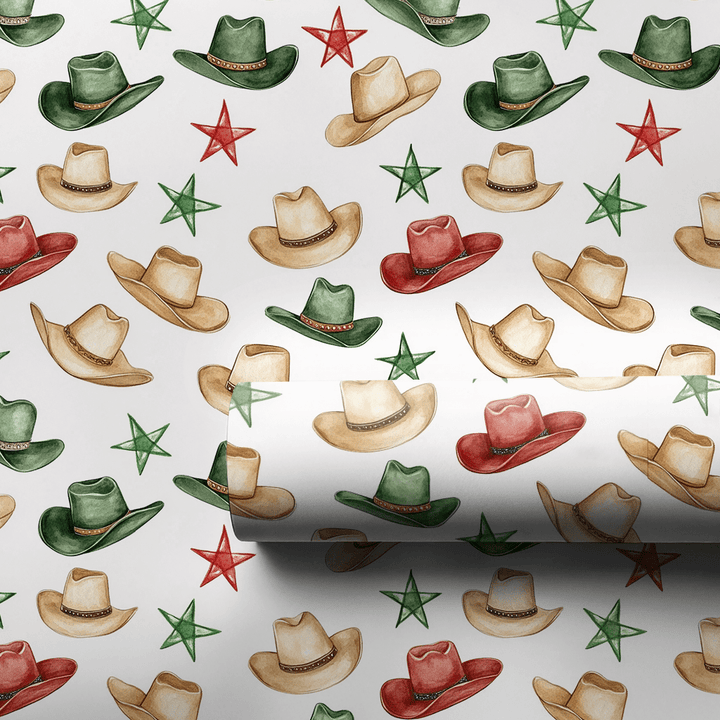 Lonestar Christmas - Wrapping Paper - Aspen & Arlo