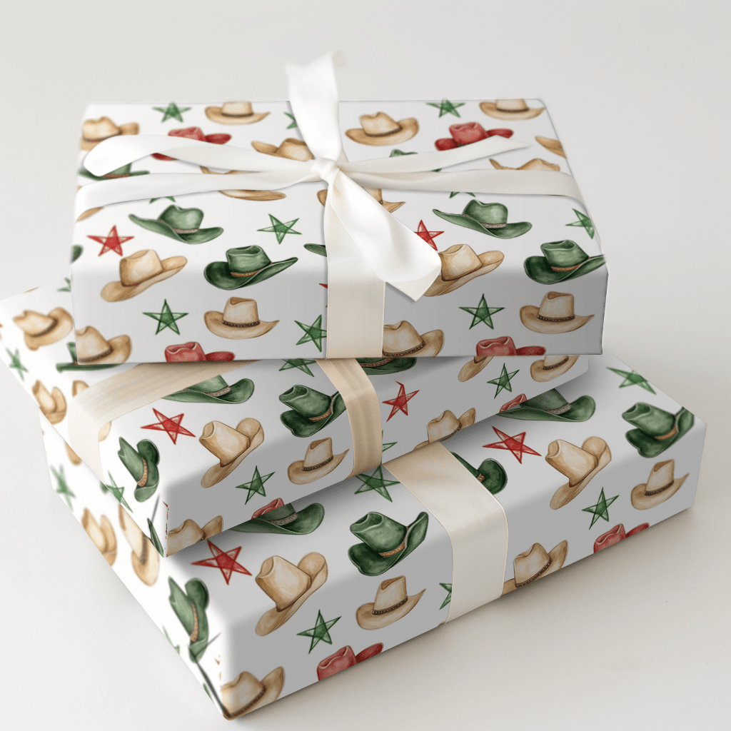 Lonestar Christmas - Wrapping Paper - Aspen & Arlo