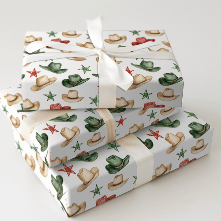 Lonestar Christmas - Wrapping Paper - Aspen & Arlo