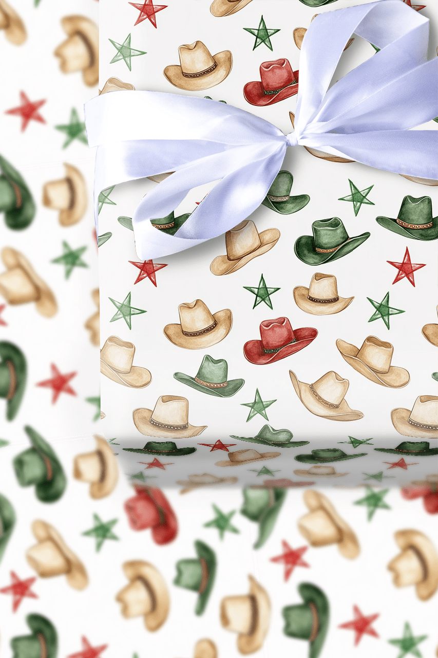 Lonestar Christmas - Wrapping Paper - Aspen & Arlo