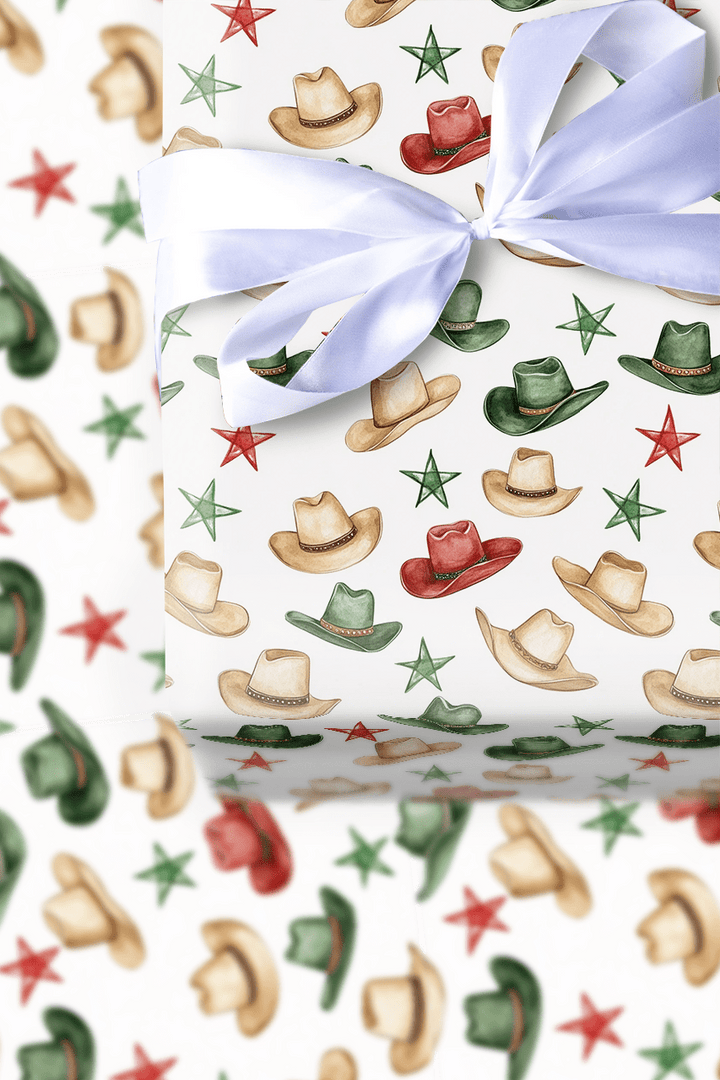 Lonestar Christmas - Wrapping Paper - Aspen & Arlo