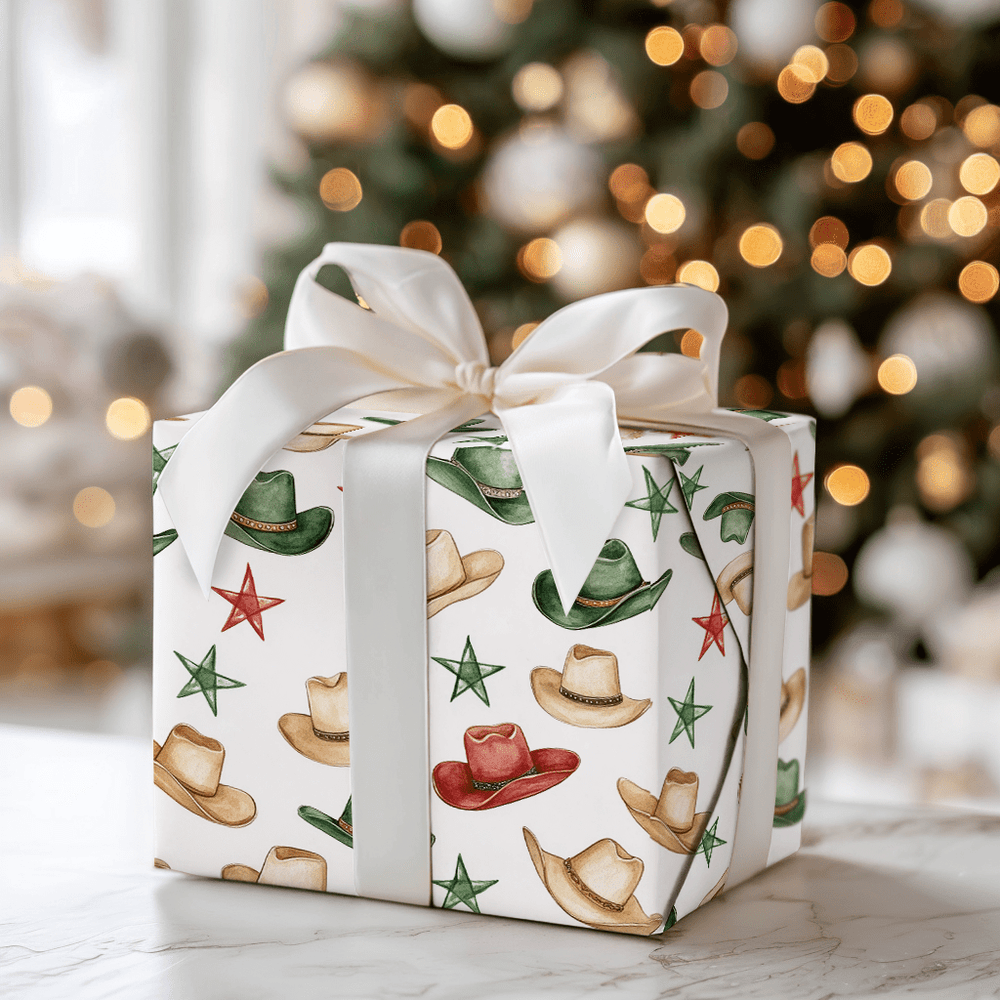 Lonestar Christmas - Wrapping Paper - Aspen & Arlo