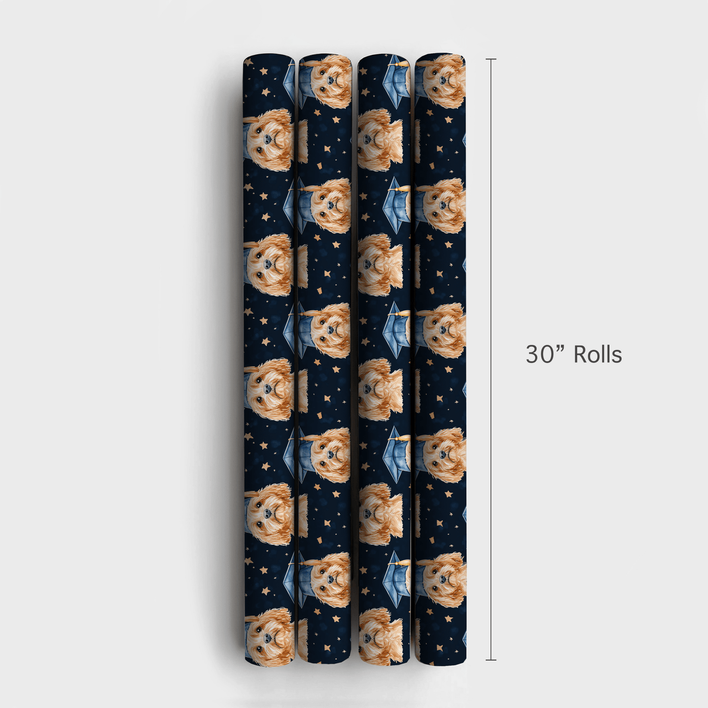 Cavapoo Graduate - Wrapping Paper - Aspen & Arlo