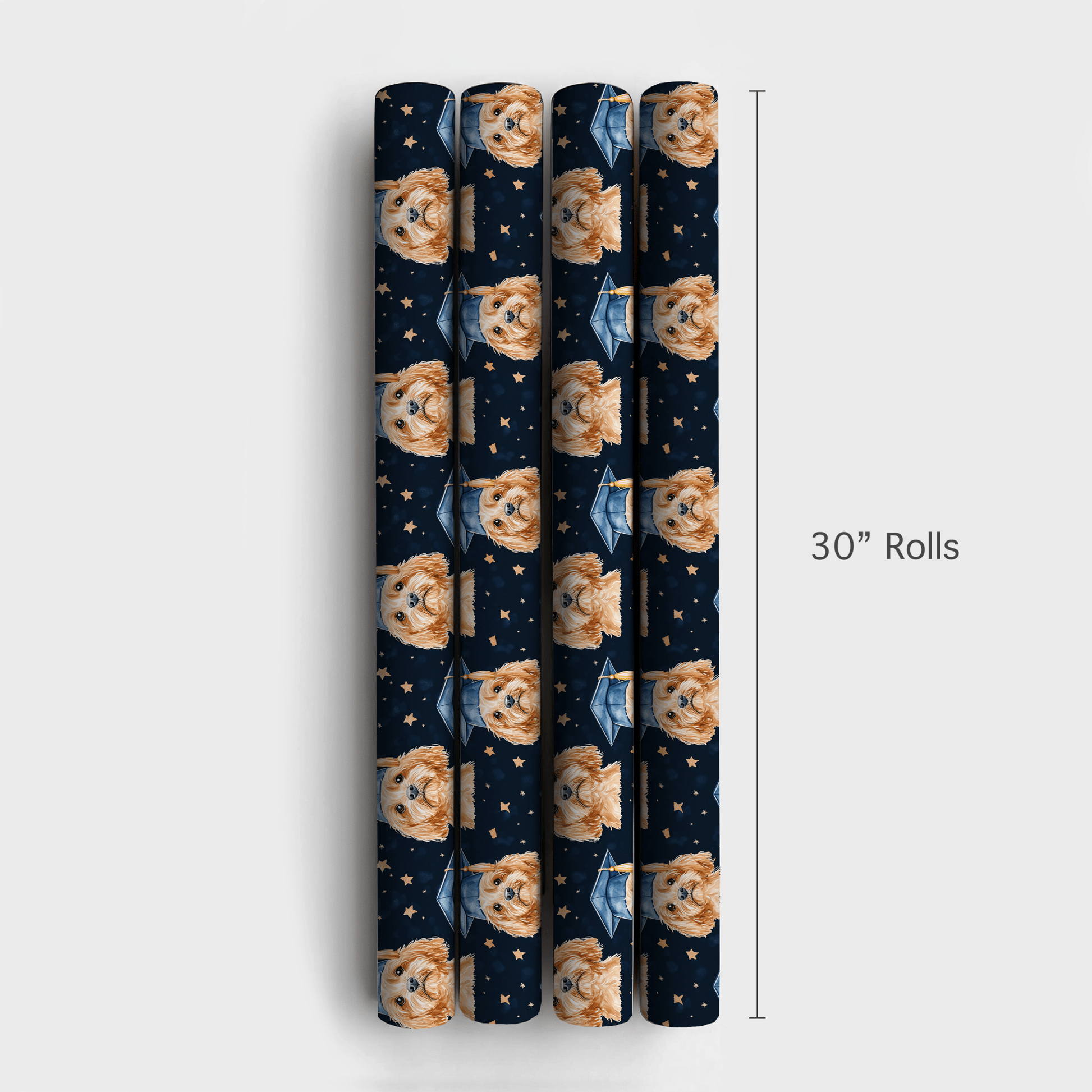 Cavapoo Graduate - Wrapping Paper - Aspen & Arlo