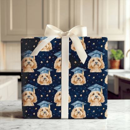 Cavapoo Graduate - Wrapping Paper - Aspen & Arlo