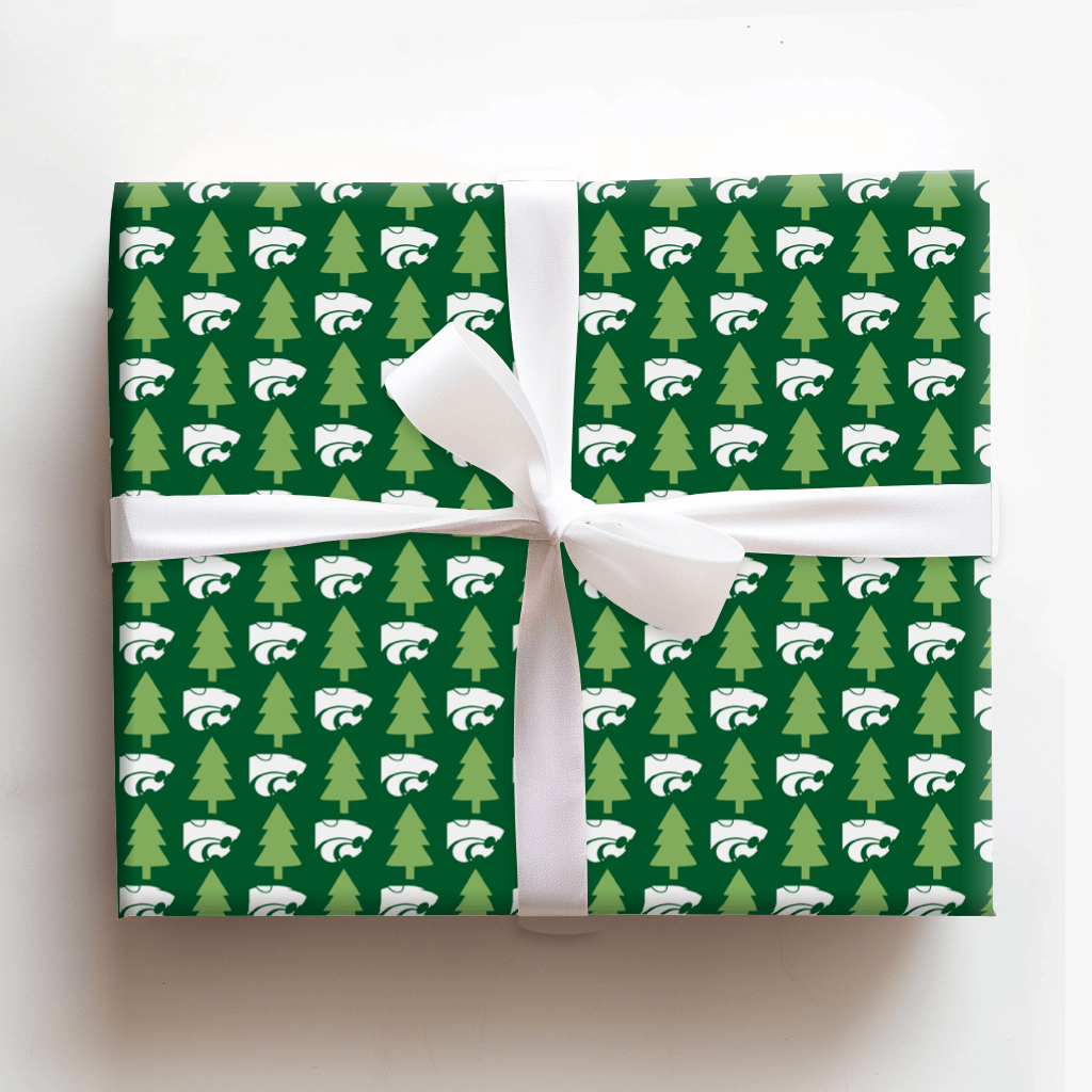 Wildcat Holiday Pines - Wrapping Paper - Aspen & Arlo