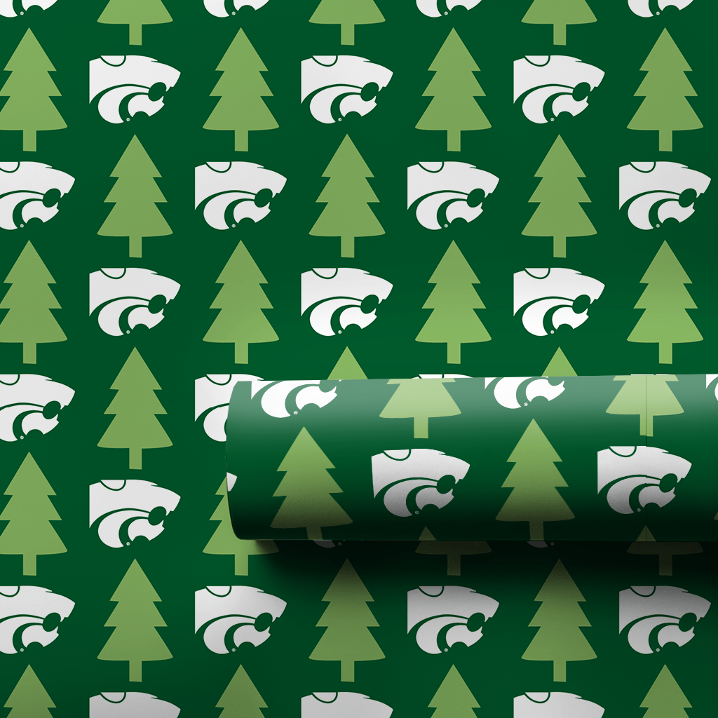 Wildcat Holiday Pines - Wrapping Paper - Aspen & Arlo