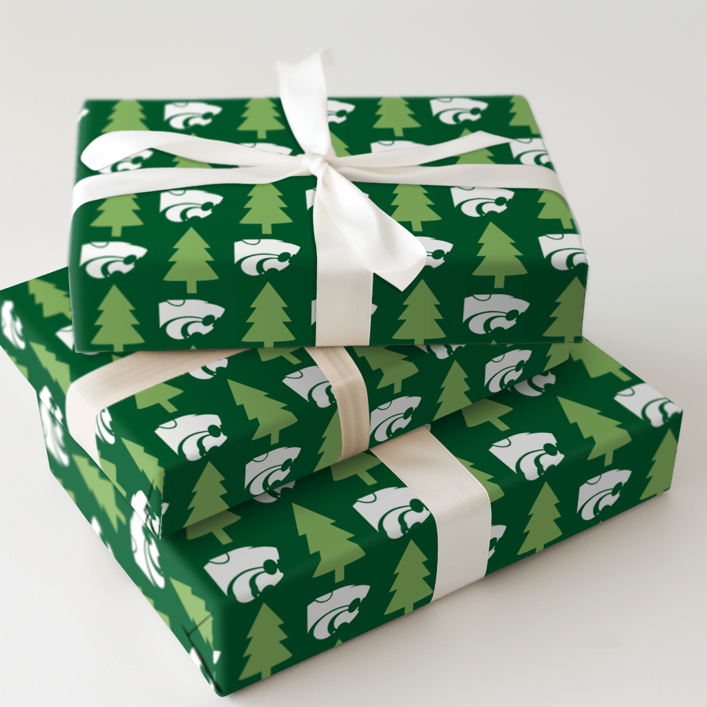 Wildcat Holiday Pines - Wrapping Paper - Aspen & Arlo