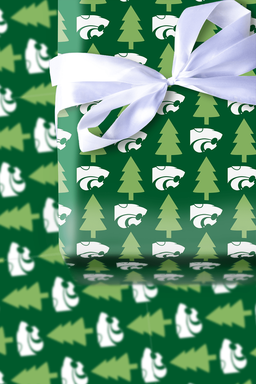 Wildcat Holiday Pines - Wrapping Paper - Aspen & Arlo