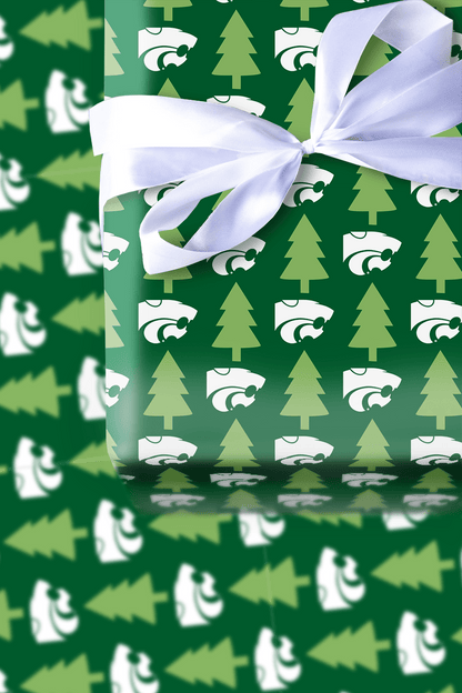 Wildcat Holiday Pines - Wrapping Paper - Aspen & Arlo