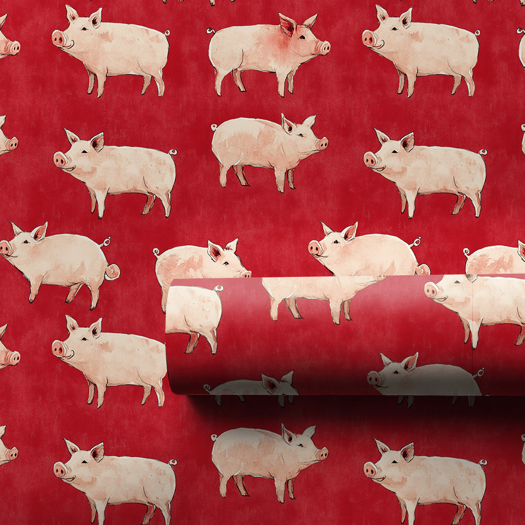 Polished Pig - Wrapping Paper - Aspen & Arlo