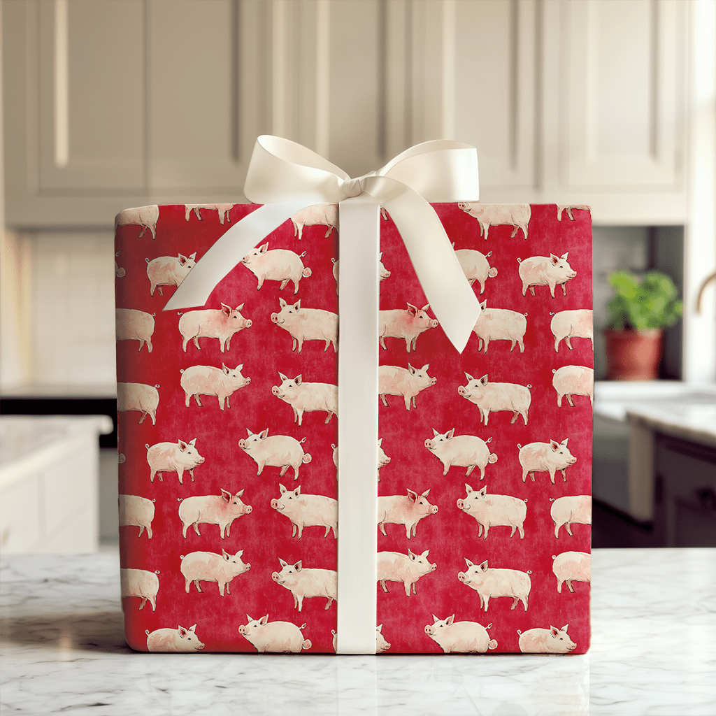 Polished Pig - Wrapping Paper - Aspen & Arlo
