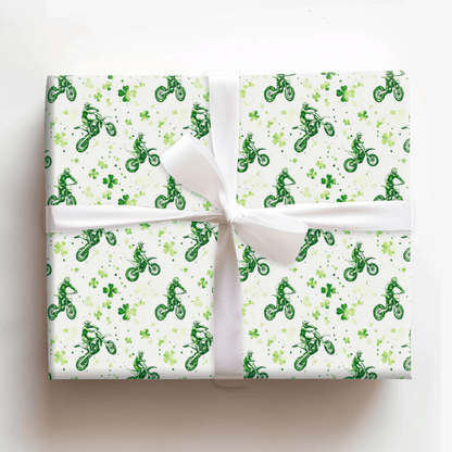 Lucky Break on the Track - Wrapping Paper - Aspen & Arlo