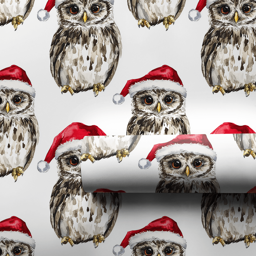Owl Be Home - Wrapping Paper - Aspen & Arlo