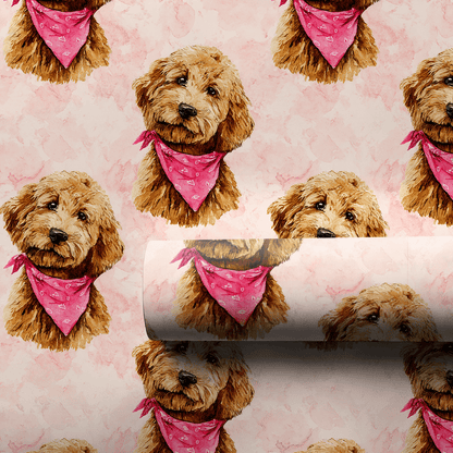 Golden Girl Duties - Wrapping Paper - Aspen & Arlo