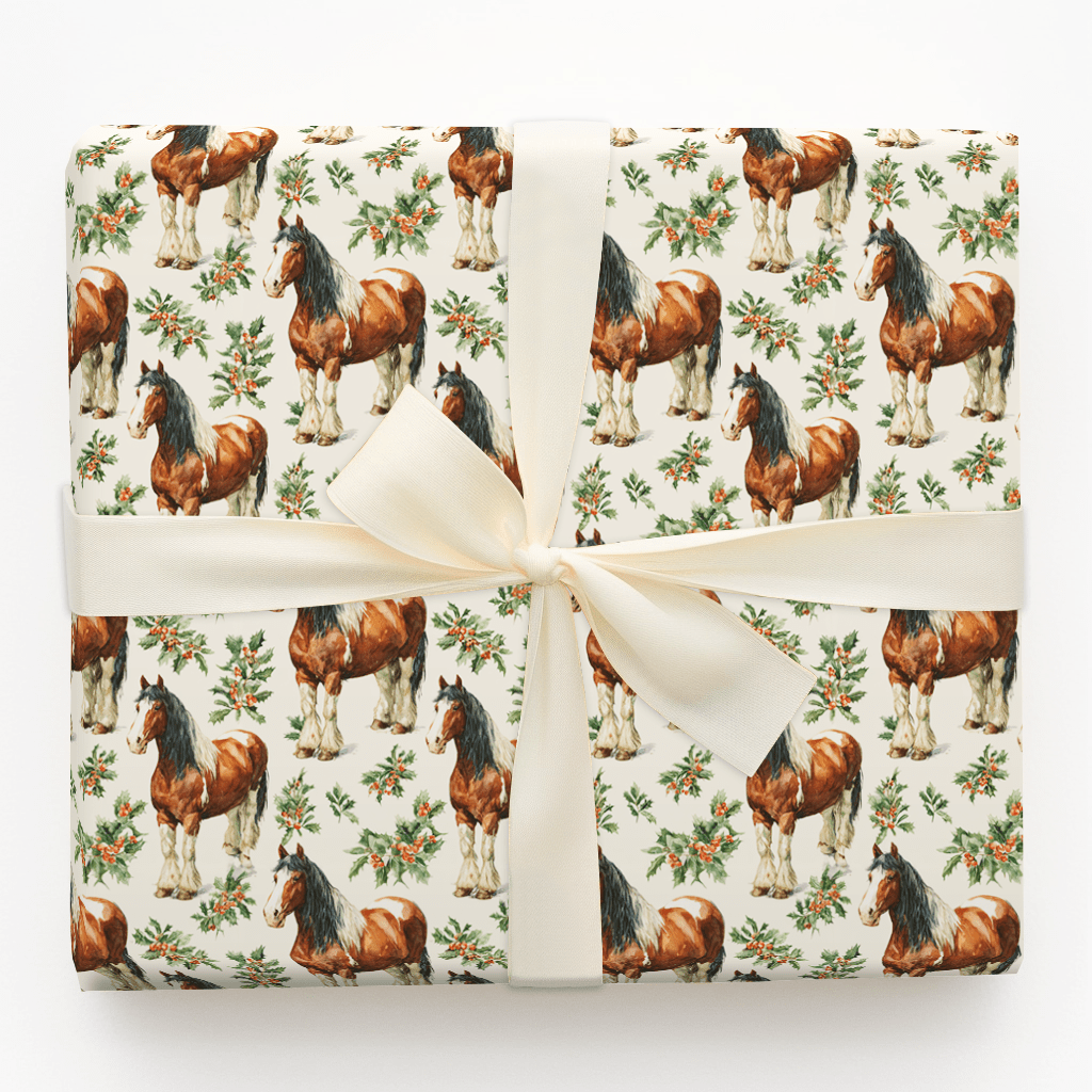 Evergreen Gallop - Wrapping Paper - Aspen & Arlo