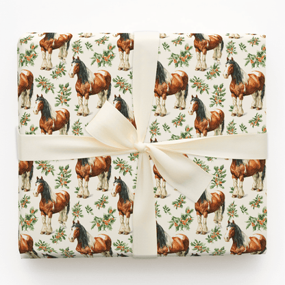 Evergreen Gallop - Wrapping Paper - Aspen & Arlo