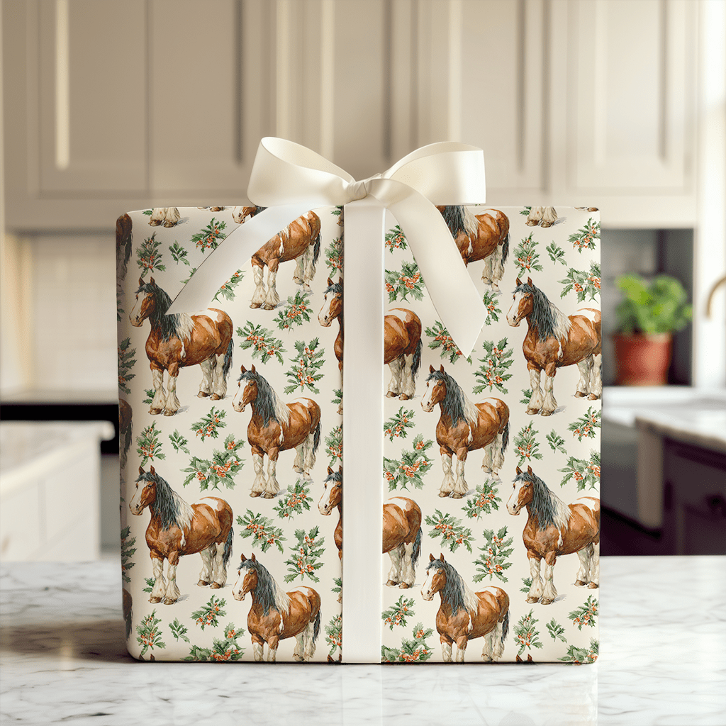 Evergreen Gallop - Wrapping Paper - Aspen & Arlo