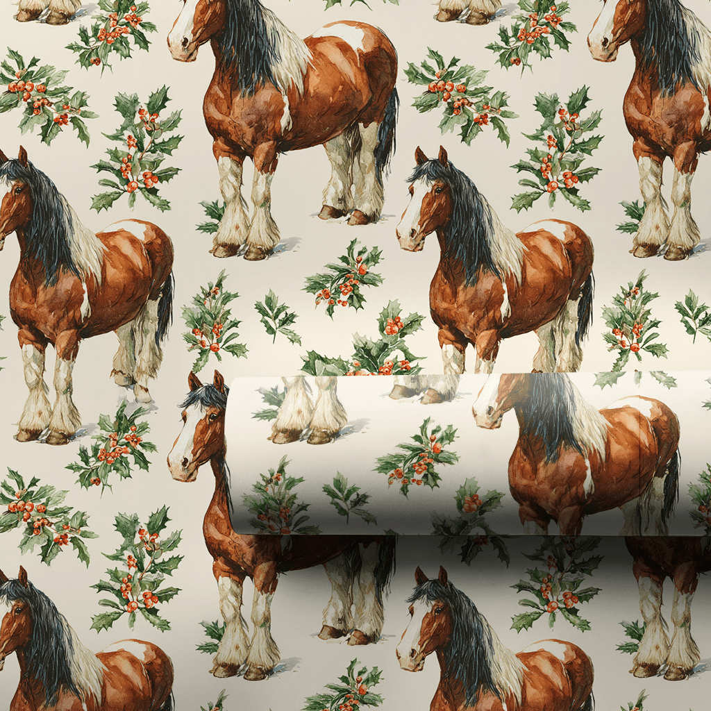 Evergreen Gallop - Wrapping Paper - Aspen & Arlo